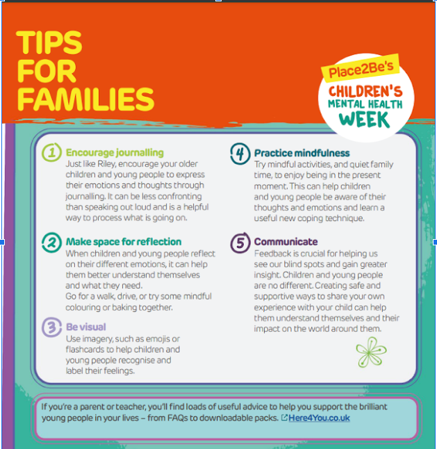 Supporting your child with mental health